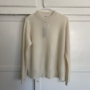 Cashmere Sweater  - LILYSILK Relaxed Honeycomb Knot